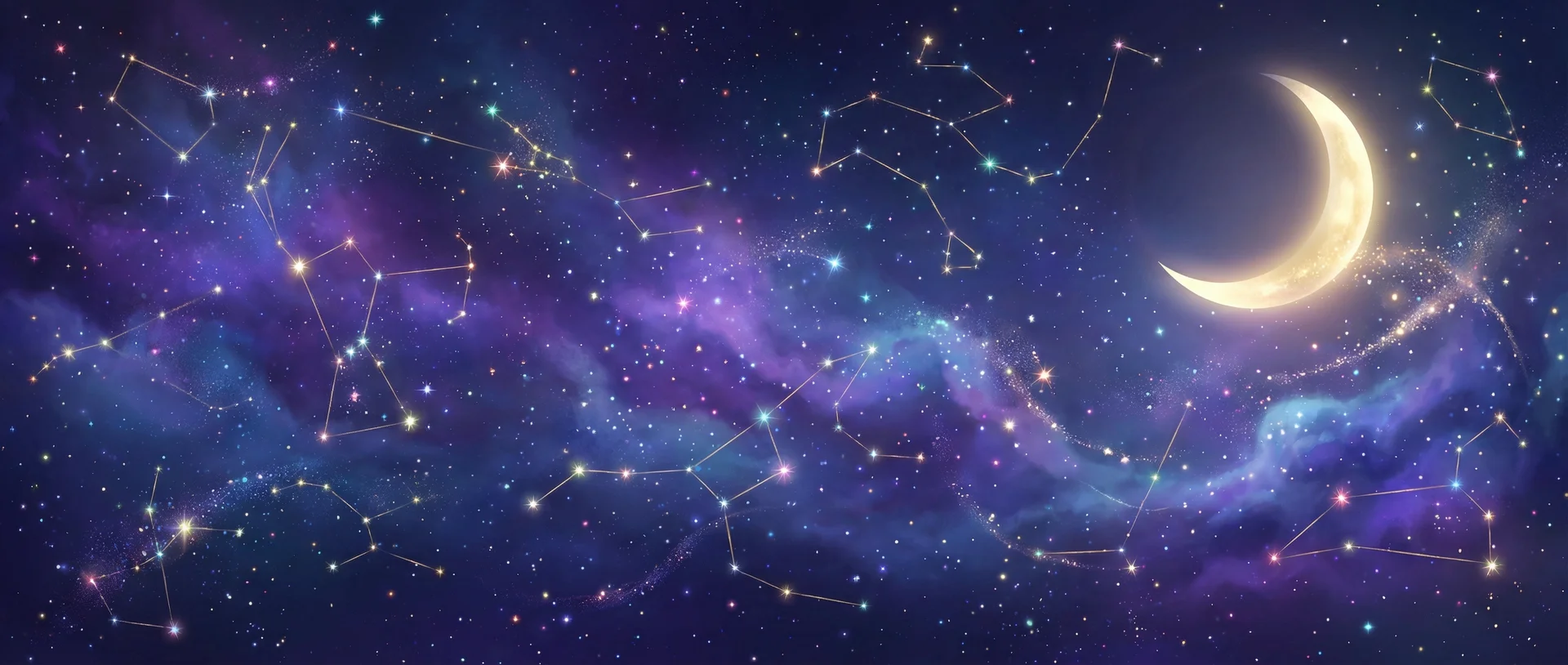 星空背景 - 海角app | 每日星座运势与塔罗占卜